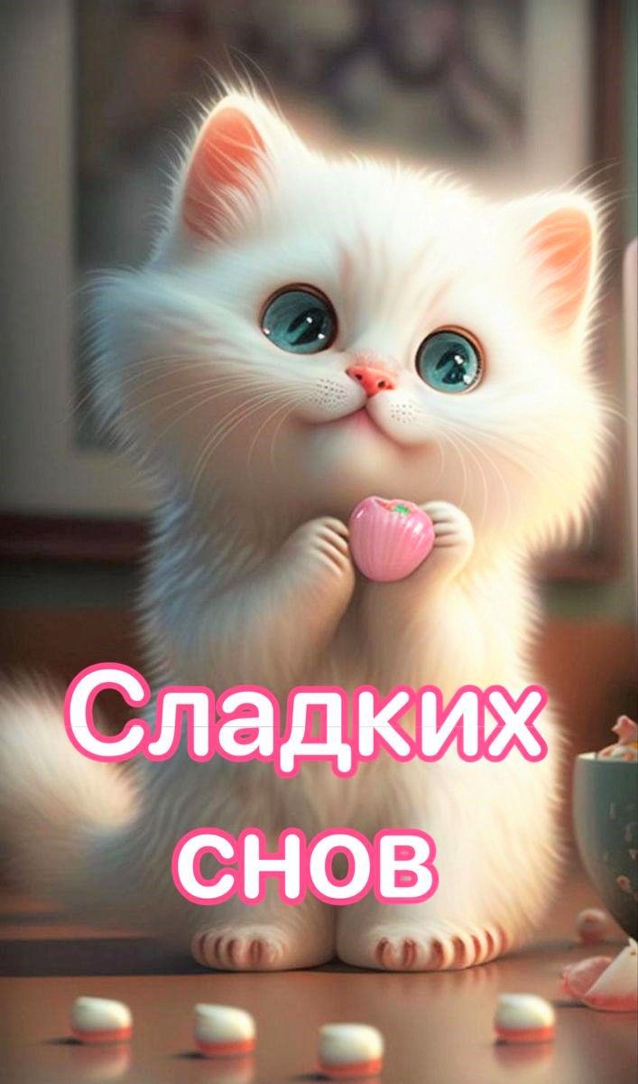 СЛАДКИХ СНОВ СПОКОЙНОЙ НОЧИ ОТКРЫТКИ В MAX